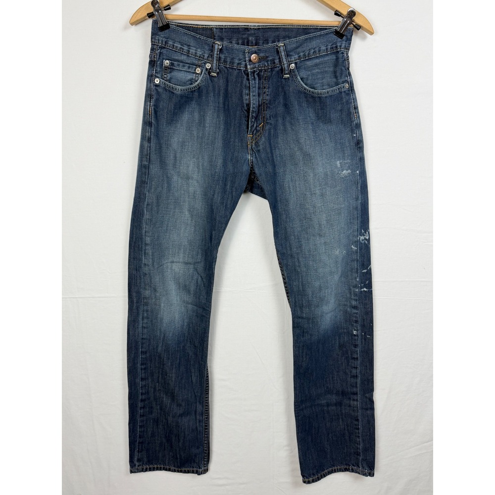 Levi's Men 514 Straight Fit Jeans 30x32 Blue Denim Medium Wash Classic 5-Pocket